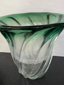 Signed Art Glass Vase
