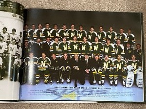 Book Minnesota Northstars History and Memories with Lou Nanne signed by the Author