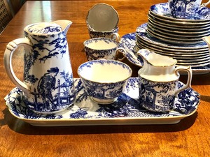 52 Pieces of Bone China by Royal Swansea (Made in England)