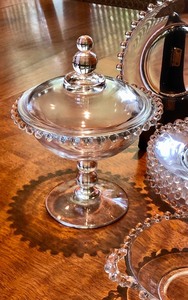 Vintage Glassware including Candlewicking