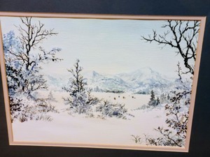 Pretty Framed Scenic Print