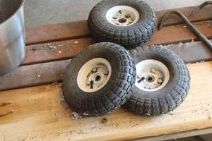 lot 869 image: Lot of (3) Utility Wheels with Tires 8.50-4