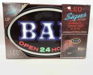lot 102 image: Bar LED Neon Sign