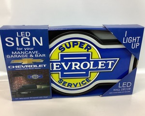 lot 108 image: Chevrolet LED Neon Sign