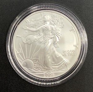 lot 4 image: 2006 Walking Liberty Silver Dollar