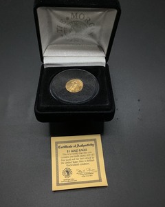 lot 9 image: 2007 American Gold Eagle 5 Dollar Coin