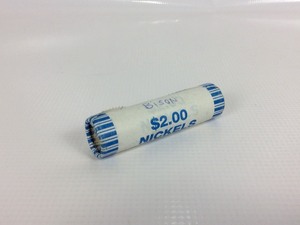lot 42 image: Roll of Bison Nickels