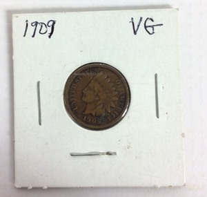 lot 47 image: 1909 Indian Head Penny