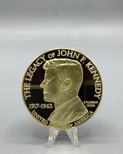 lot 22 image: Kennedy and the Space Colossal Commemorative Coin