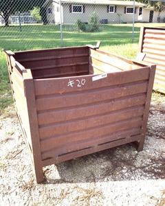 lot 20 image: Steel Parts Bin