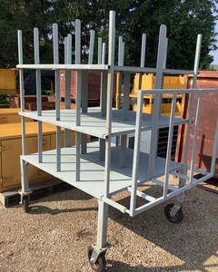 lot 36 image: Rolling Parts Shelf