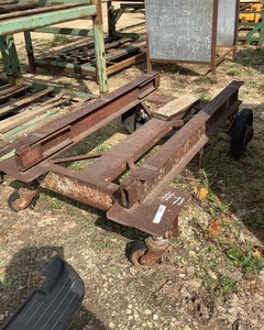 lot 71 image: Old Industrial Warehouse Cart