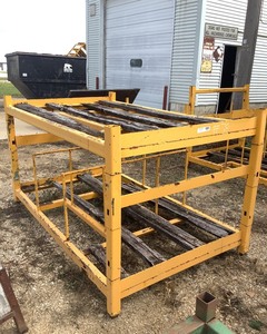 lot 78 image: Portable Stacking Racks