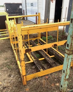 lot 80 image: Stackable Storage Racks