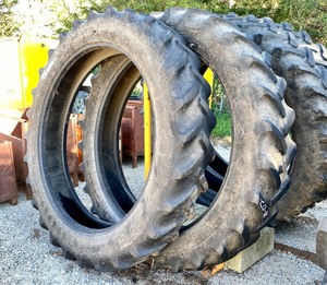 lot 95 image: Goodyear DT800 Farm Tires (Qty 2)