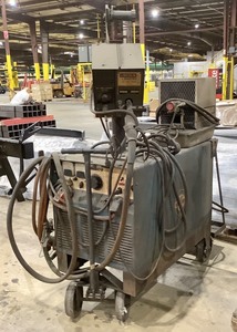 lot 53 image: MIG Welder, Wire Feeder and Water Cooler