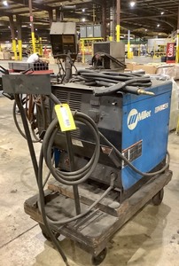 lot 56 image: Miller CP302 Welder on Cart