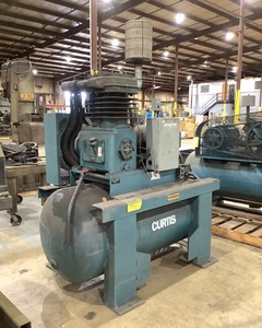 lot 27 image: 25 HP Curtis Compressor