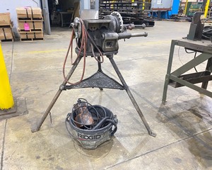 lot 10 image: Ridgid Threading Machine