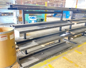 lot 40 image: Steel Storage Shelving Unit