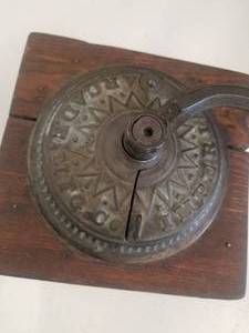 lot 59 image: Vintage Arcade Imperial Wood Coffee Grinder