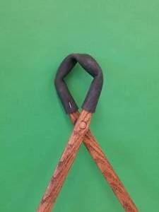 lot 31 image: Vintage Wood Barrel Stand