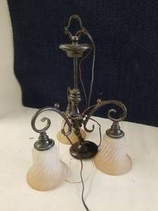 lot 49 image: Chic Ceiling Light Fixture