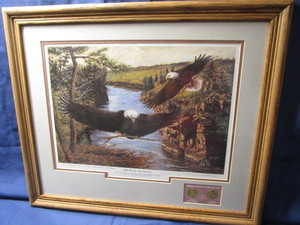 lot 13 image: Eagle Investors Edition Print