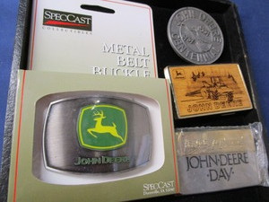 lot 64 image: Belt Buckles