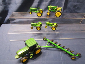 lot 123 image: Toy Tractors & Plow
