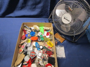lot 129 image: Key Fobs, Fan