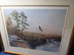 lot 153 image: Bald Eagle Print