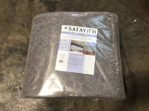 lot 2 image: Durapad Grey 10 ft. x 14 ft. Non-Slip Hard Surface Rug Pad by Safavieh Customer Return See Pictures