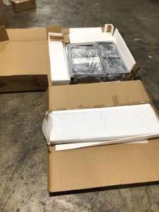 lot 21 image: Cutting Table with Grid Customer Returns See Pictures