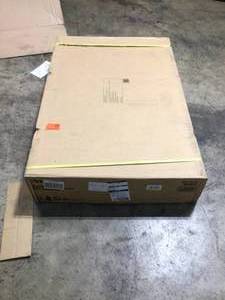 lot 24 image: 52 in. Adjustable Height Work Table with 2-Drawers in White by Husky Customer Returns See  pictures