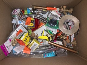 lot 52 image: Assorted Plumbing Accessories And Tools