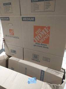 lot 38 image: MEDIUM Moving Boxes