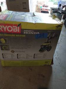 lot 129 image: RYOBI 3000 PSI 2.3 GPM Honda Gas Pressure Washer