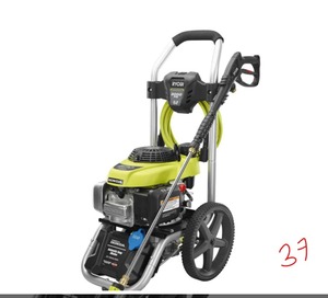 lot 37 image: RYOBI 3000 PSI 2.3 GPM Honda Gas Pressure Washer