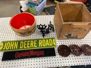 lot 86 image: Antique Wrought Iron, Bar Mat, etc