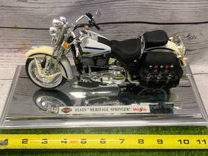 lot 96 image: Harley-Davidson FLSTN Heritage Springer Diecast Motorcycle