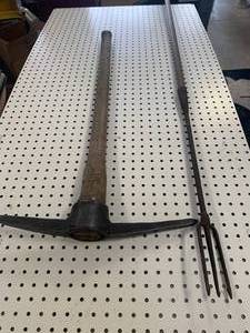 lot 130 image: Pick Axe & Trident