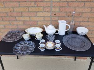Vintage and Contemporary Dishes
