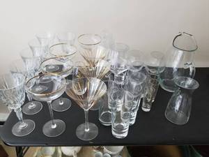Vintage and Contemporary Glass Lot