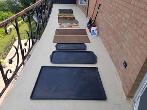 Rug and Floor Protection Lot