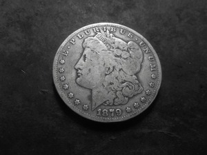 lot 7 image: 1879 S  Morgan Silver Dollar Reverse Of 1878