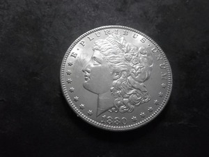 lot 10 image: 1880 Morgan Silver Dollar