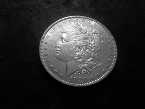 lot 11 image: 1880 O Morgan Silver Dollar Micro O