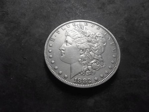 lot 18 image: 1882 O Morgan Silver Dollar