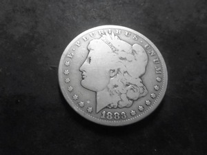 lot 20 image: 1883 CC Morgan Silver Dollar